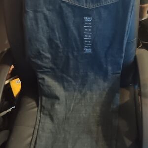 Chaps 52x32 Dark Blue Denim Jeans